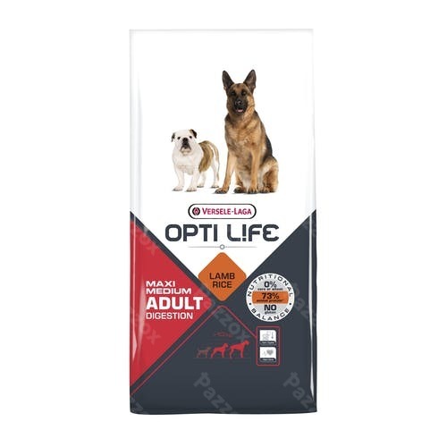 Opti Life Adult Digestion Medium & Maxi 12,5 kg