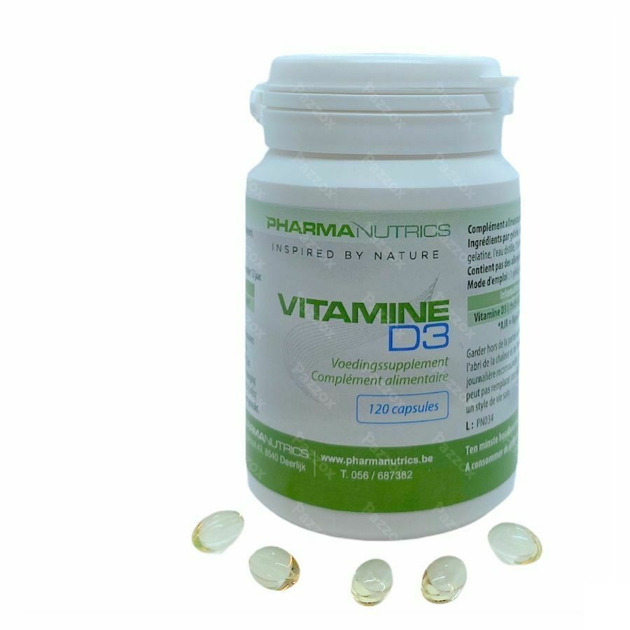 Vit D3 Forte 3000iu Caps 120 Pharmanutrics