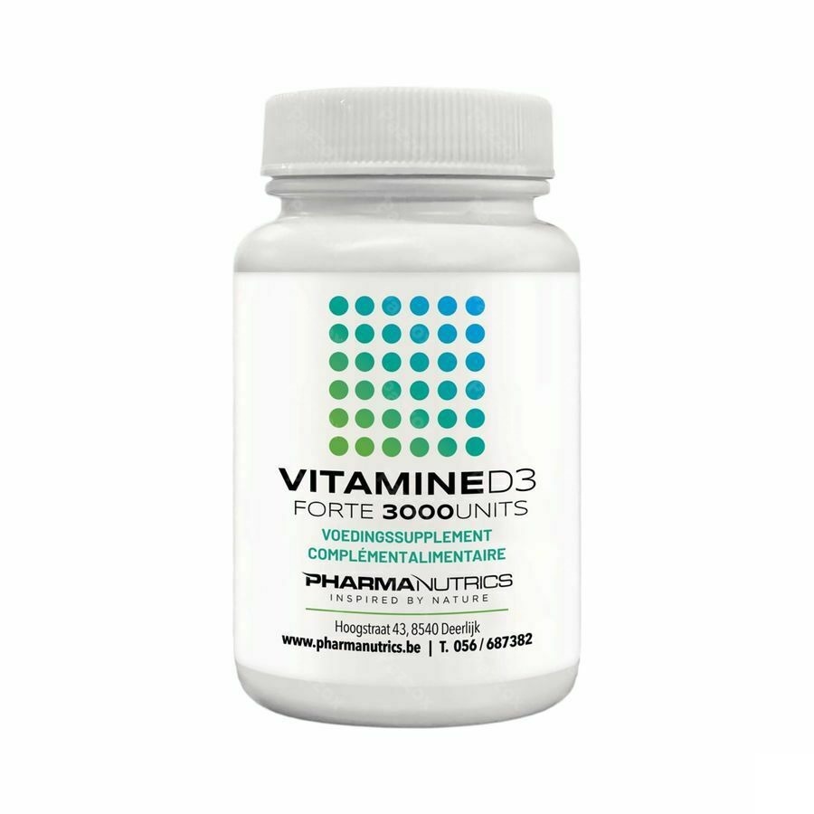 Vit D3 Forte 3000iu Caps 120 Pharmanutrics