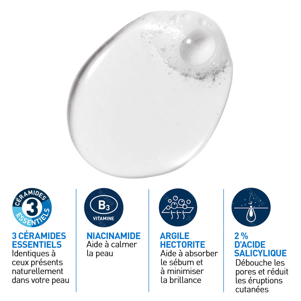 CeraVe Gel Moussant Nettoyant Anti-Imperfections 236ml