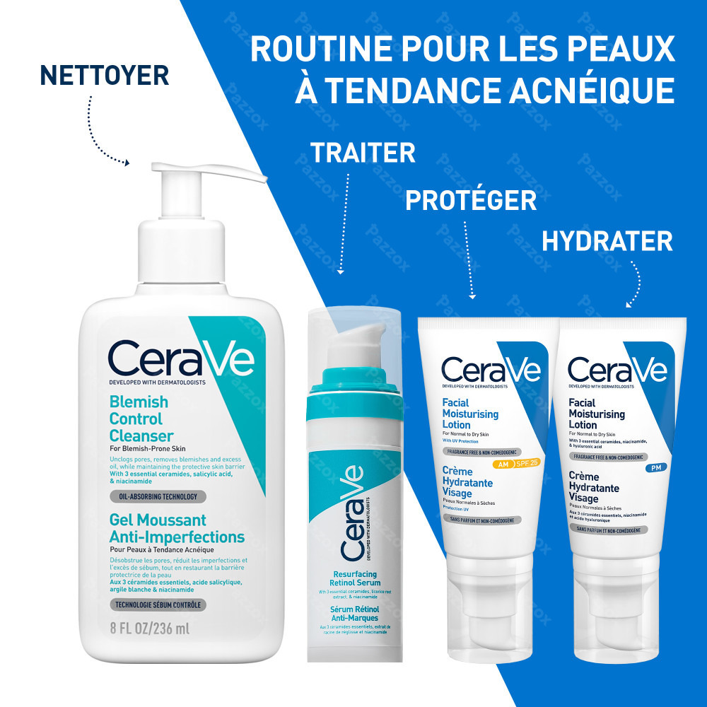 CeraVe Gel Moussant Nettoyant Anti-Imperfections 236ml