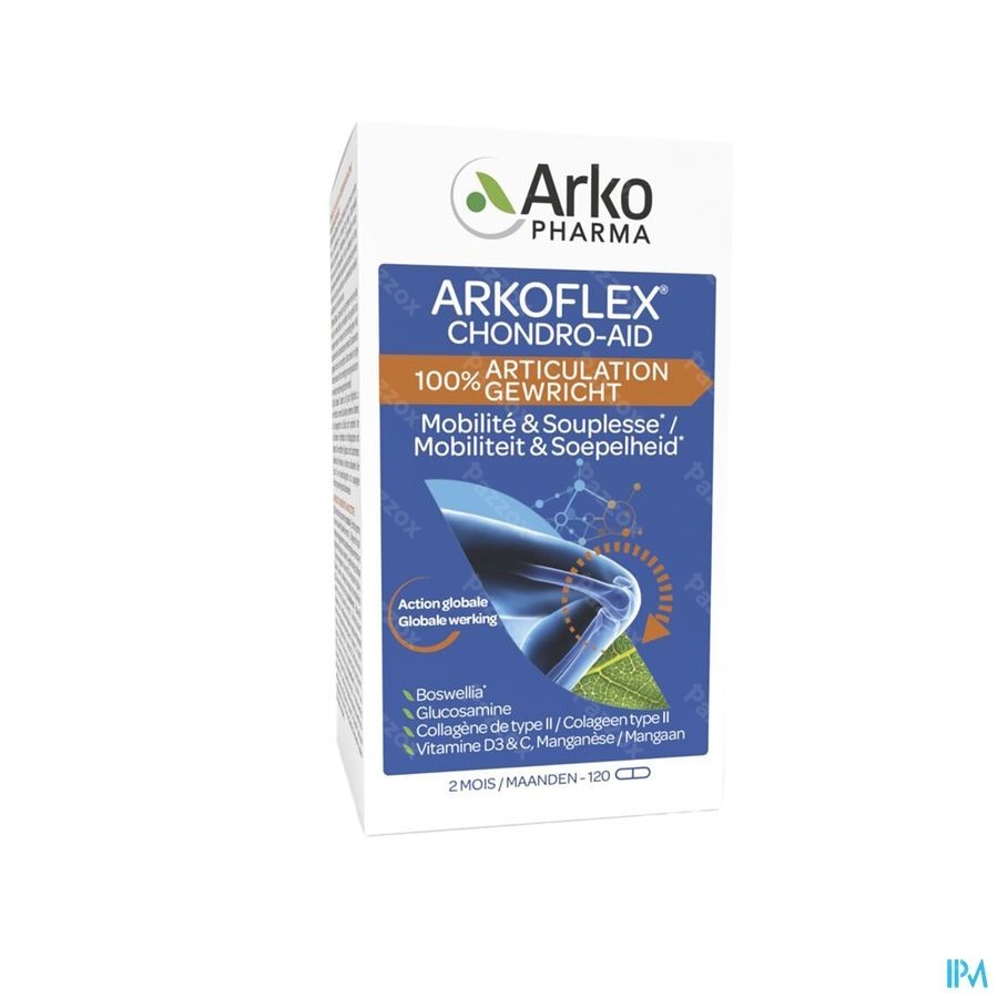 Arkoflex Chondro-aid 100% Articulation Caps 120