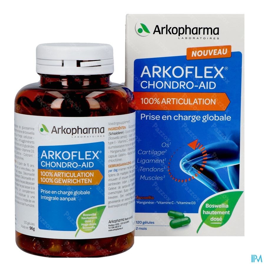 Arkoflex Chondro-aid 100% Articulation Caps 120