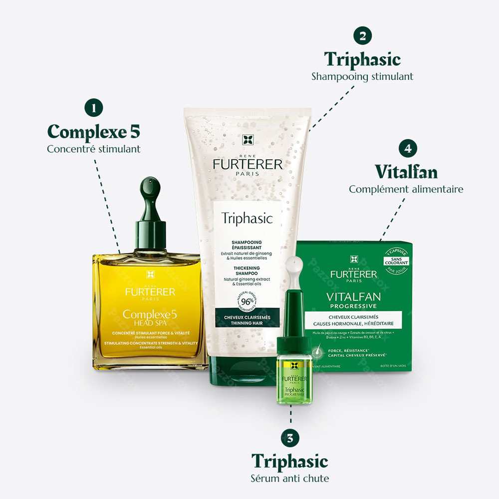 Furterer Triphasic Progressive Traitement Antichute Progressive 8fl.