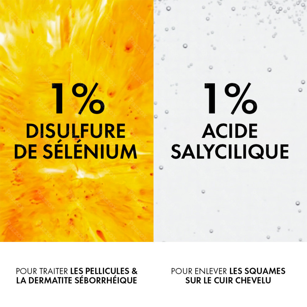 Vichy Dercos Shampooing Anti-Pelliculaire Cheveux Secs Refill 500ml