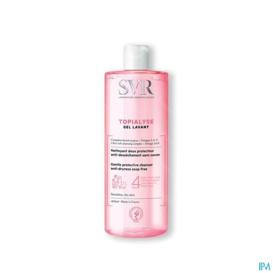 SVR Topialyse Gel Lavant 400ml