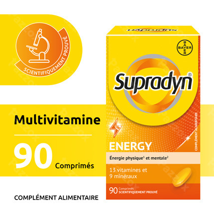 Supradyn Energy Multivitamine 90 comprimés