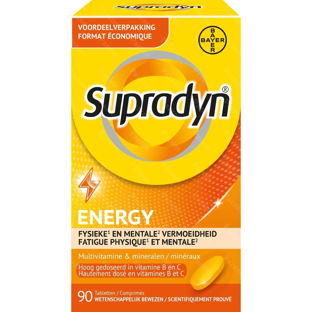 Supradyn Energy Multivitamine 90 comprimés