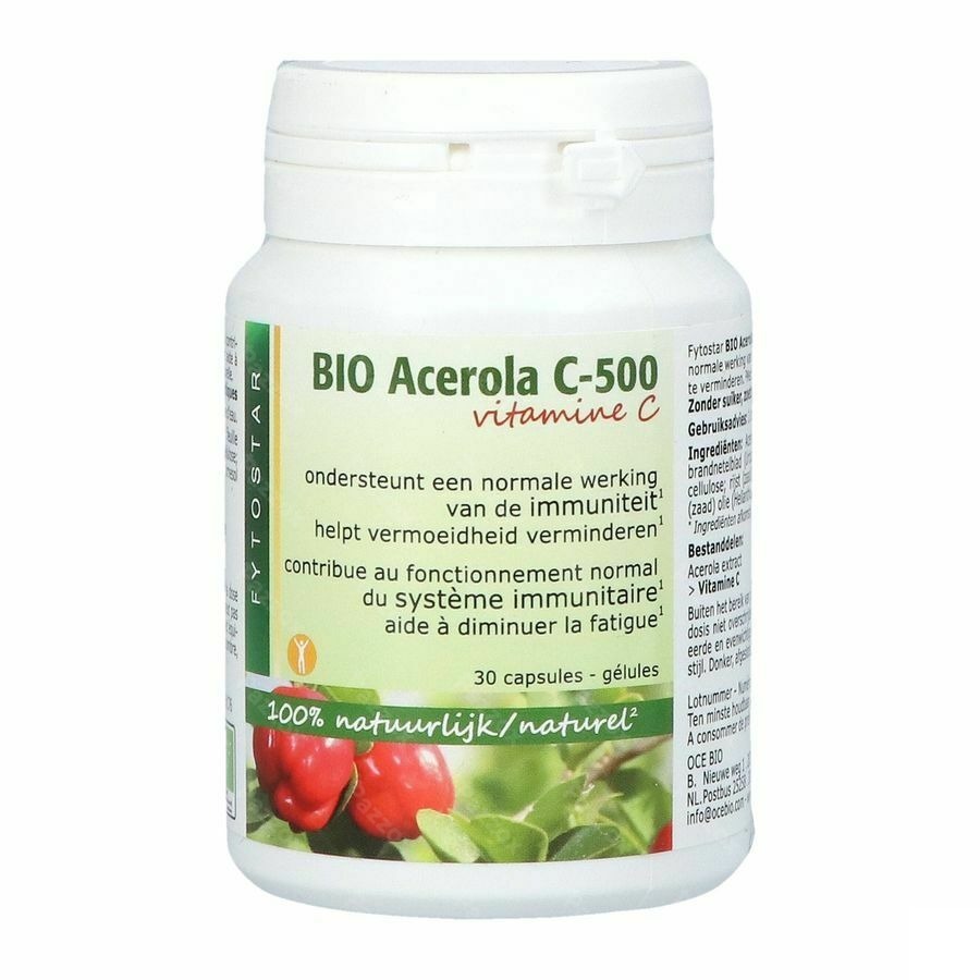 Fytostar Acerola Bio C-500 Caps 30