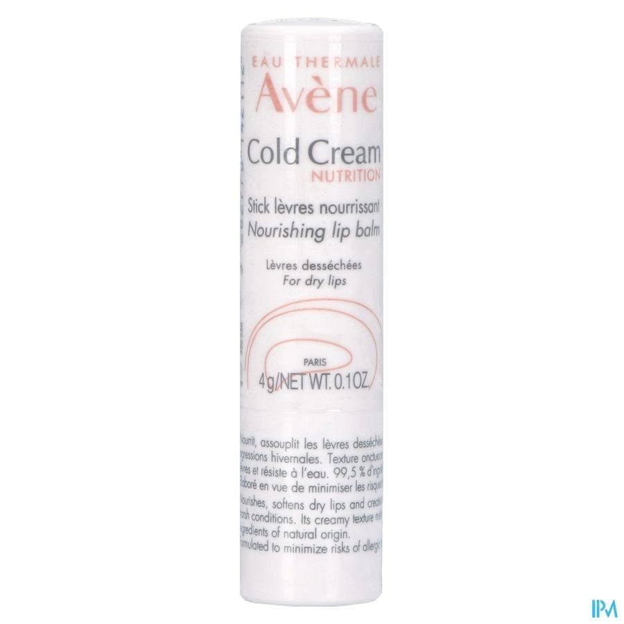 Avene Cold Cream Stick Levres Nourrissant 4g