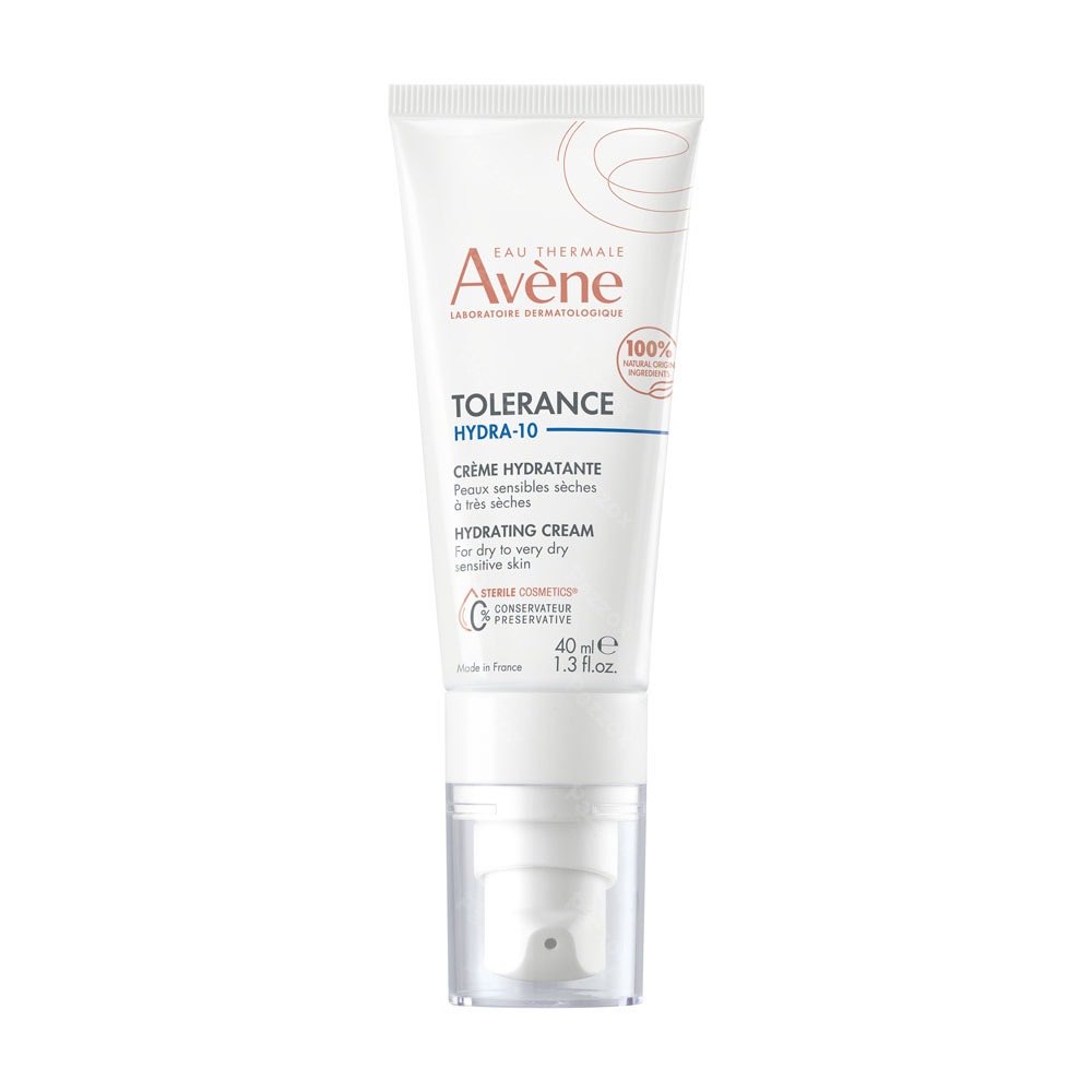 Avène Tolérance Hydra 10 Crème Hydratante, Peau sensible sèche à très sèche 40ml