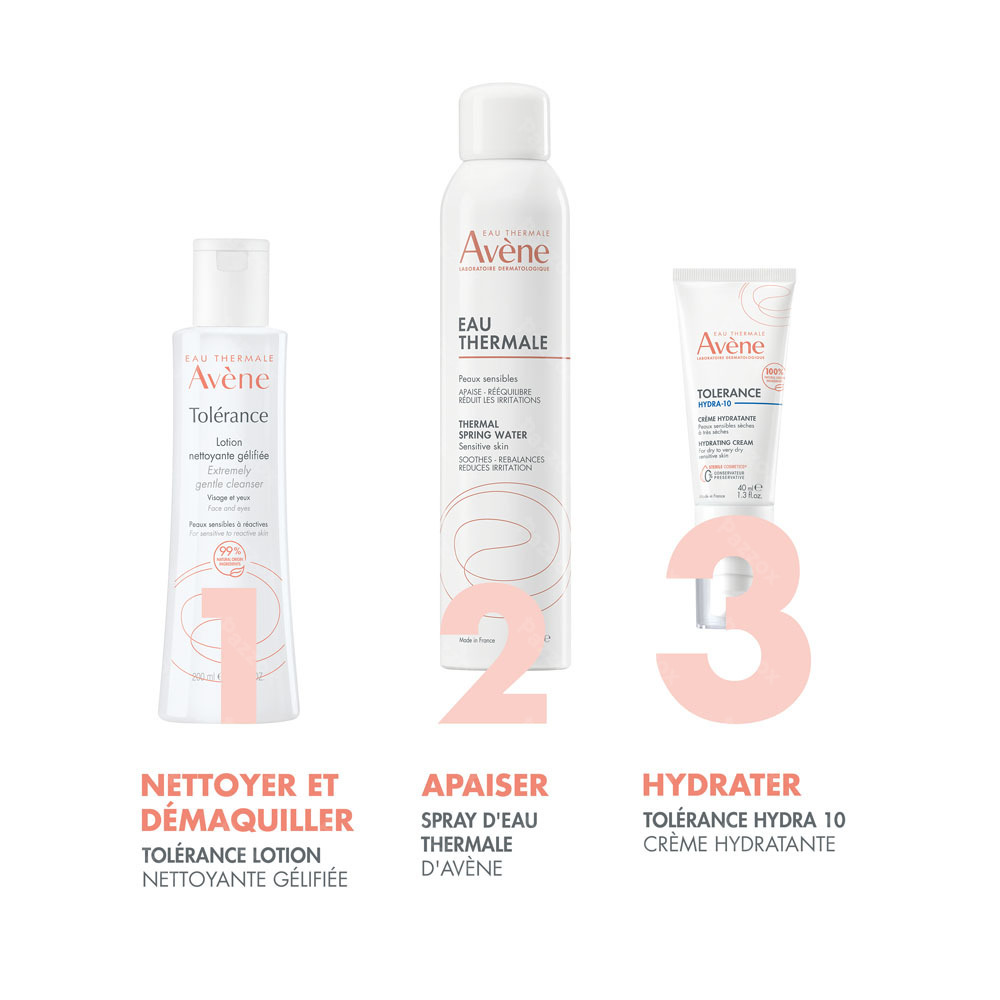 Avène Tolérance Hydra 10 Crème Hydratante, Peau sensible sèche à très sèche 40ml