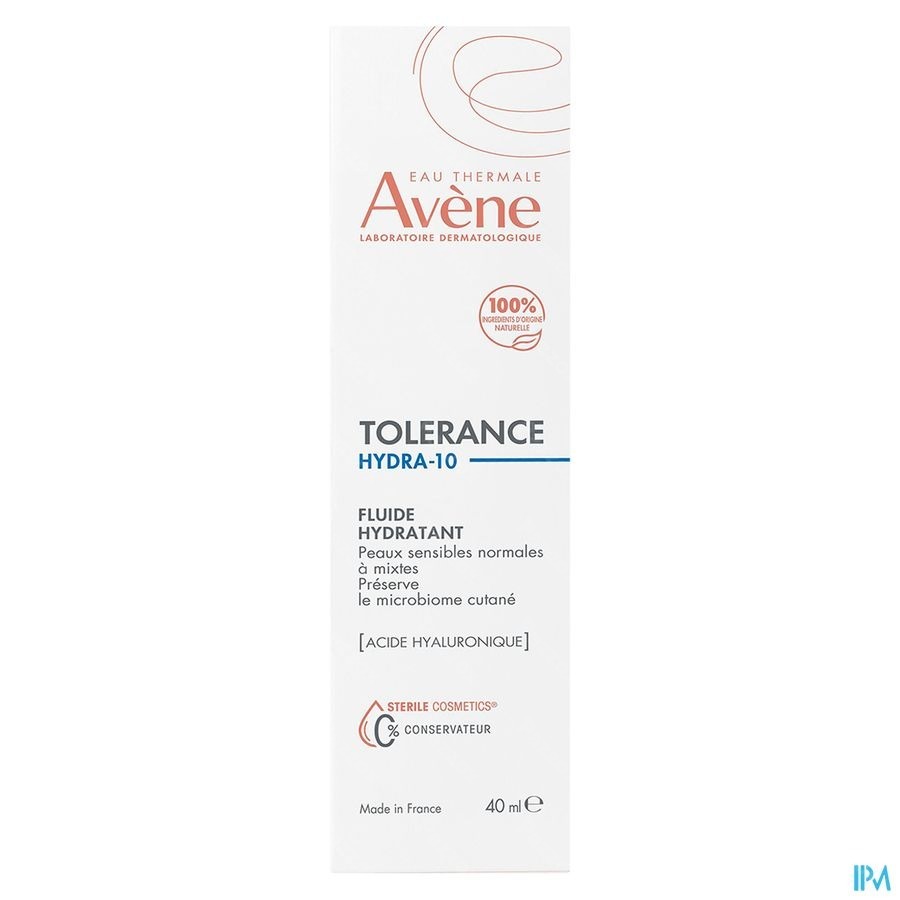 Avene Tolerance Hydra 10 Fluide Hydratante 40ml