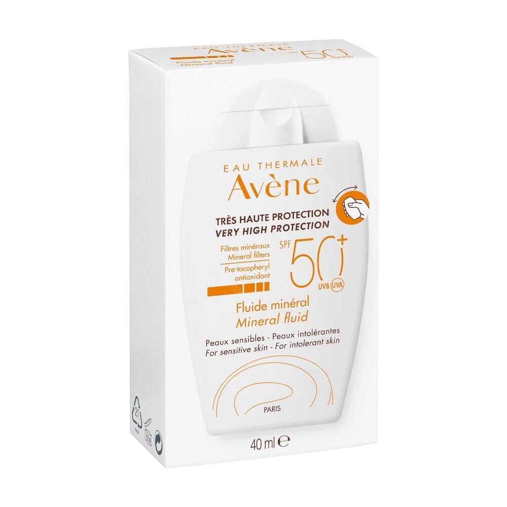 Avène Soleil Fluide Mineral SPF50+ 40ml