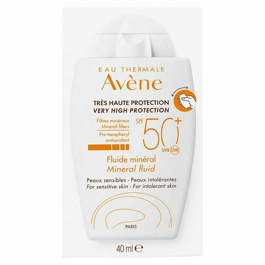 Avene Sol Spf50+ Fluide Mineral Teinte 40ml