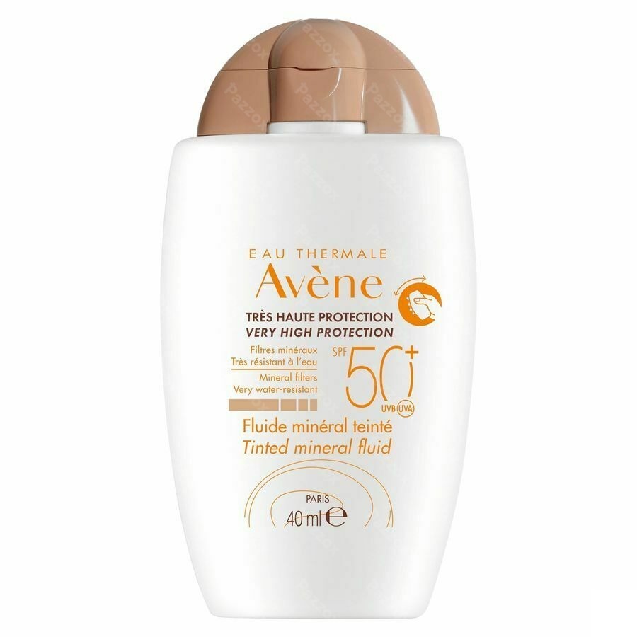 Avene Sol Spf50+ Fluide Mineral Teinte 40ml