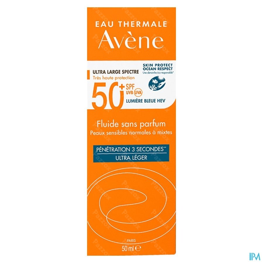 Avène Soleil Fluide Sans Parfum 50ml