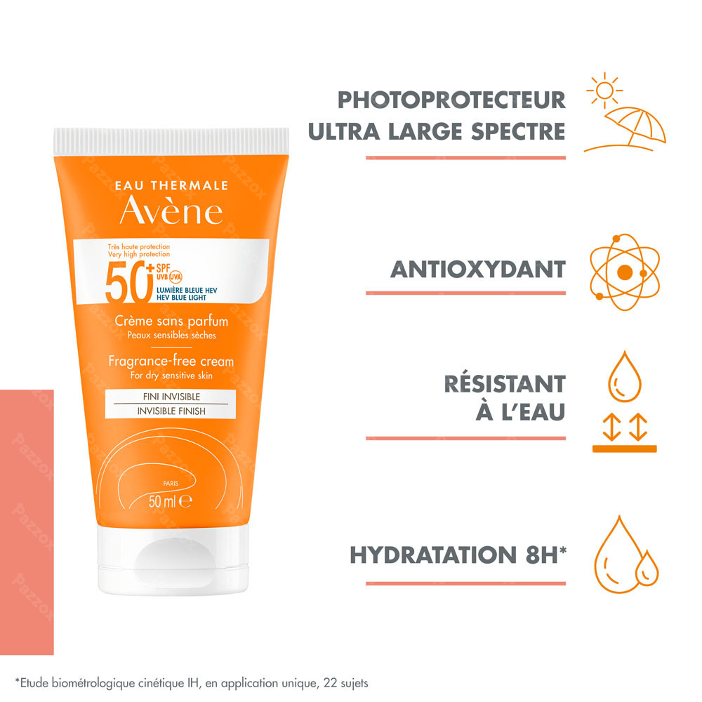 Avene Sol Spf50+ Creme Sans Parfum 50ml