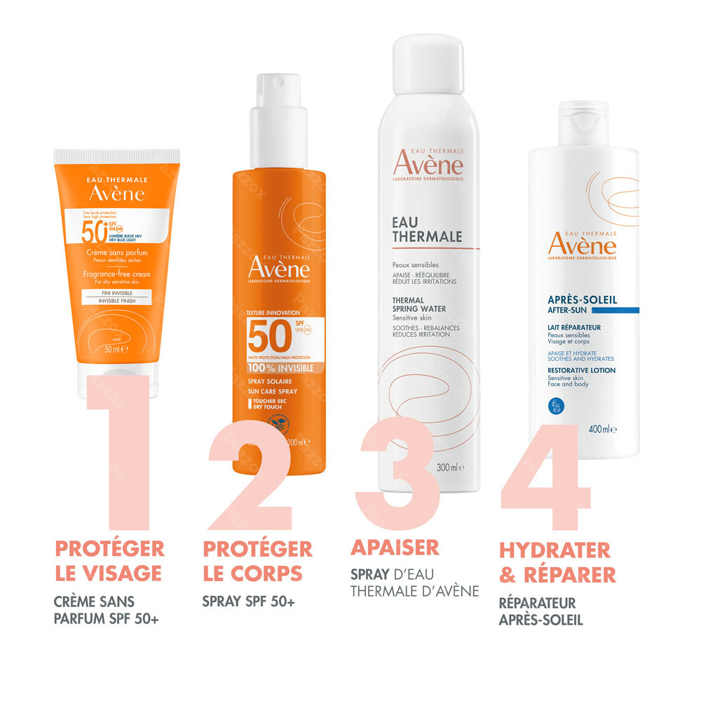 Avene Sol Spf50+ Creme Sans Parfum 50ml