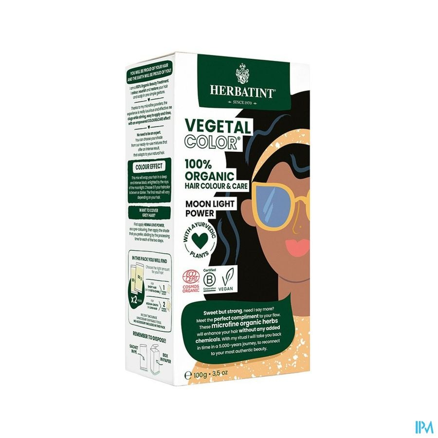Herbatint Vegetal Color Eco Moon Light Power 100ml