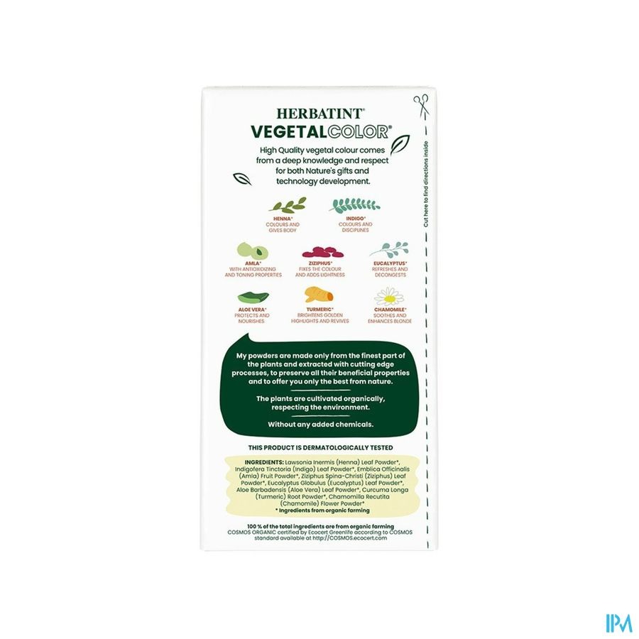 Herbatint Vegetal Color Eco Pure Caram. Pow. 100ml