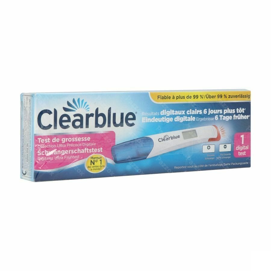 Clearblue Test Grossesse Digital Ultra Precoce 1