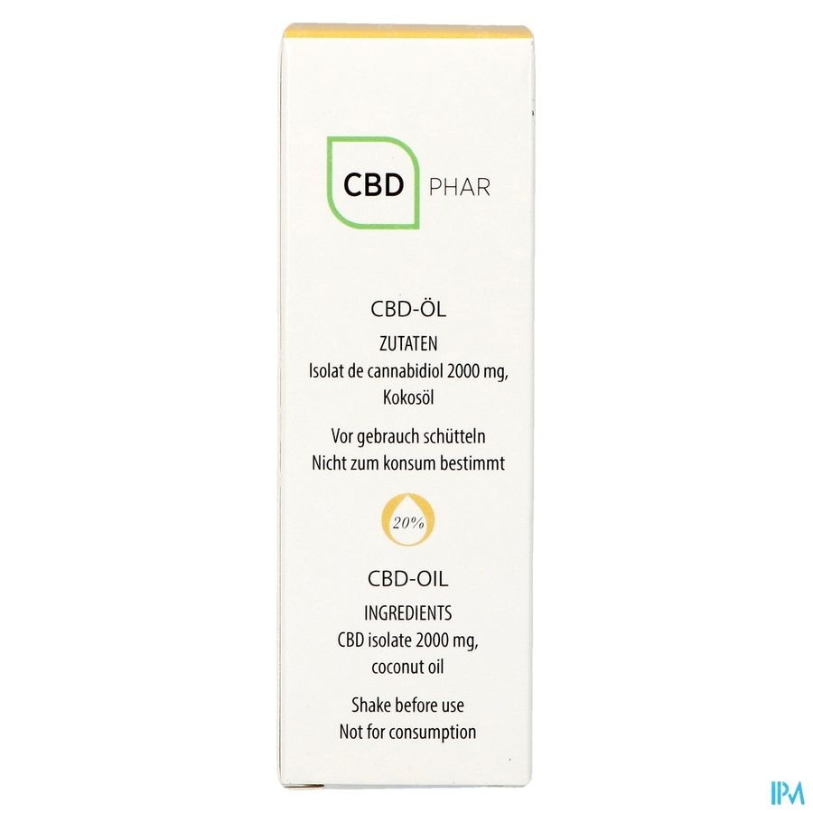 Cbd-huile 20% 10ml Cbd-phar