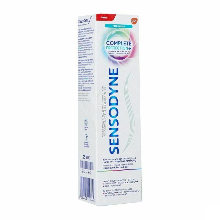 Sensodyne Complete Protection+ Fresh Breath Dentifrice 75 ml