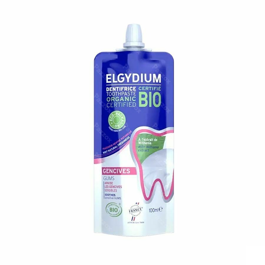 Elgydium Dentifrice Gencives Irritees Bio 100ml