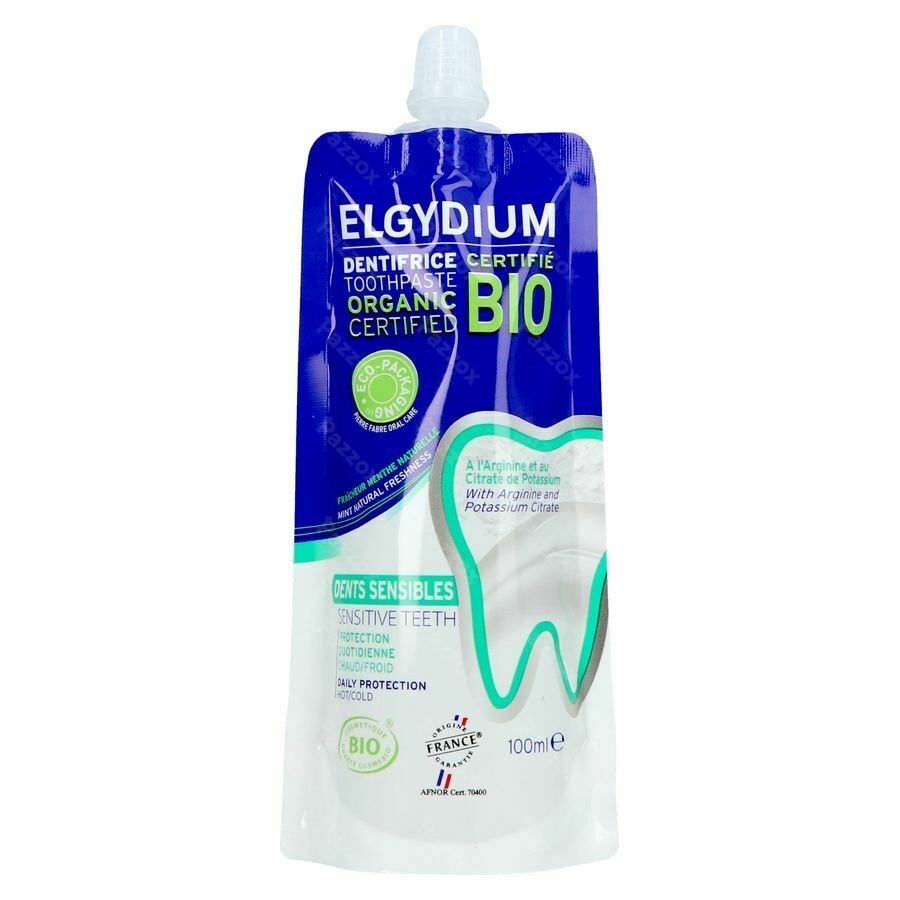 Elgydium Dentifrice Dents Sensibles Bio 100ml