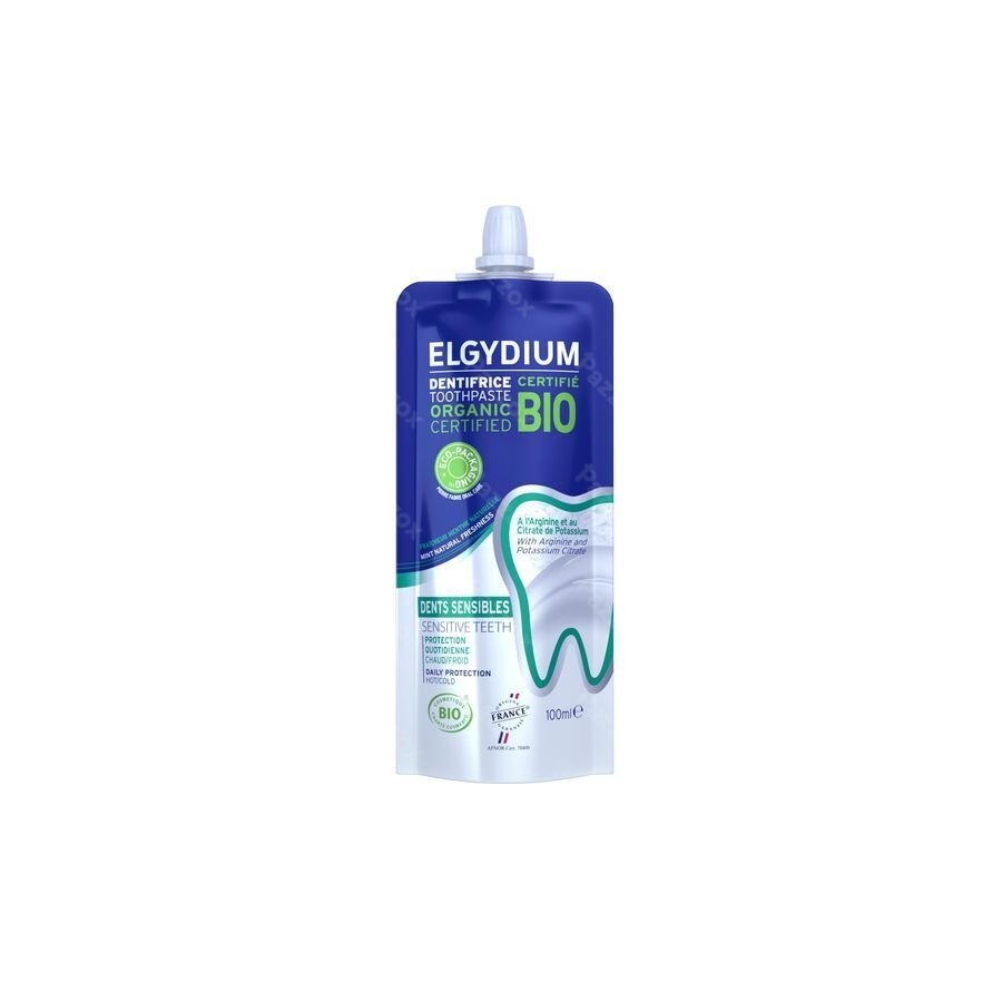 Elgydium Dentifrice Dents Sensibles Bio 100ml