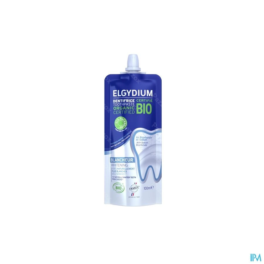 Elgydium Dentifrice Blancheur Bio 100ml