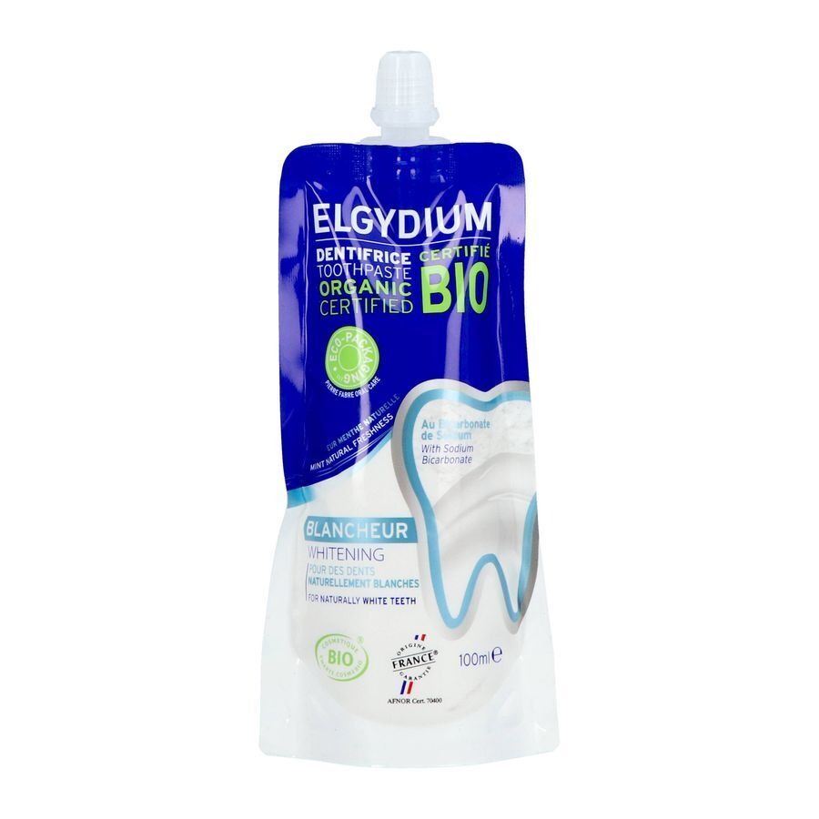 Elgydium Dentifrice Blancheur Bio 100ml