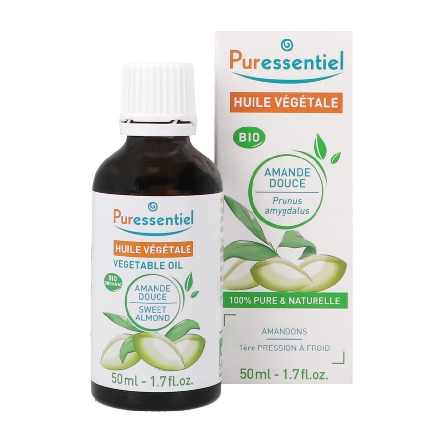 Puressentiel Huile Vegetale Bio Amande Douce 50ml