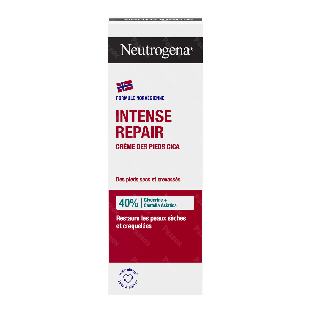 Neutrogena Formule Norvégienne Intense Repair Cica Baume Pieds Très Secs et Les Talons Fissurés 50ml