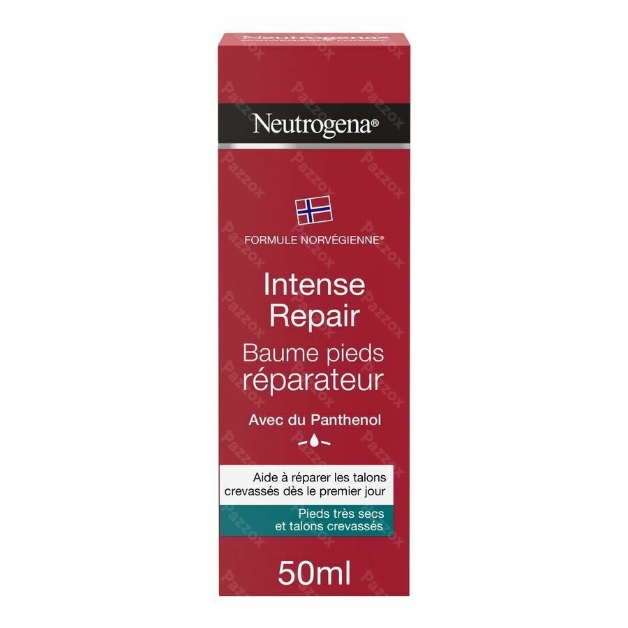 Neutrogena Formule Norvégienne Intense Repair Cica Baume Pieds Très Secs et Les Talons Fissurés 50ml