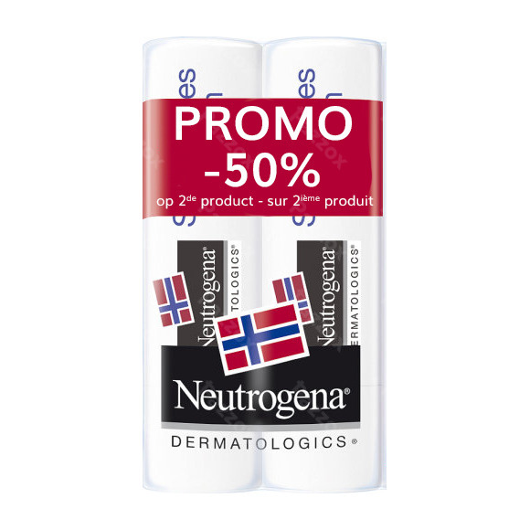 Neutrogena Soin des Lèvres Duopack Promo