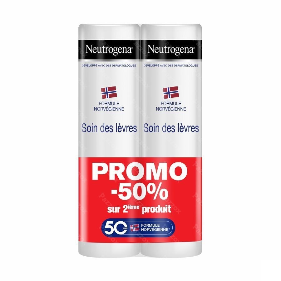 Neutrogena Soin des Lèvres Duopack Promo