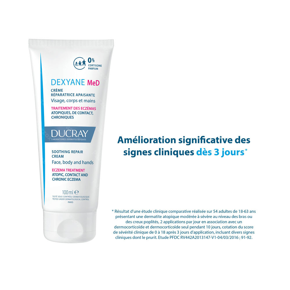 Ducray Dexyane Med Cr Reparatrice Apais. 100ml Nf