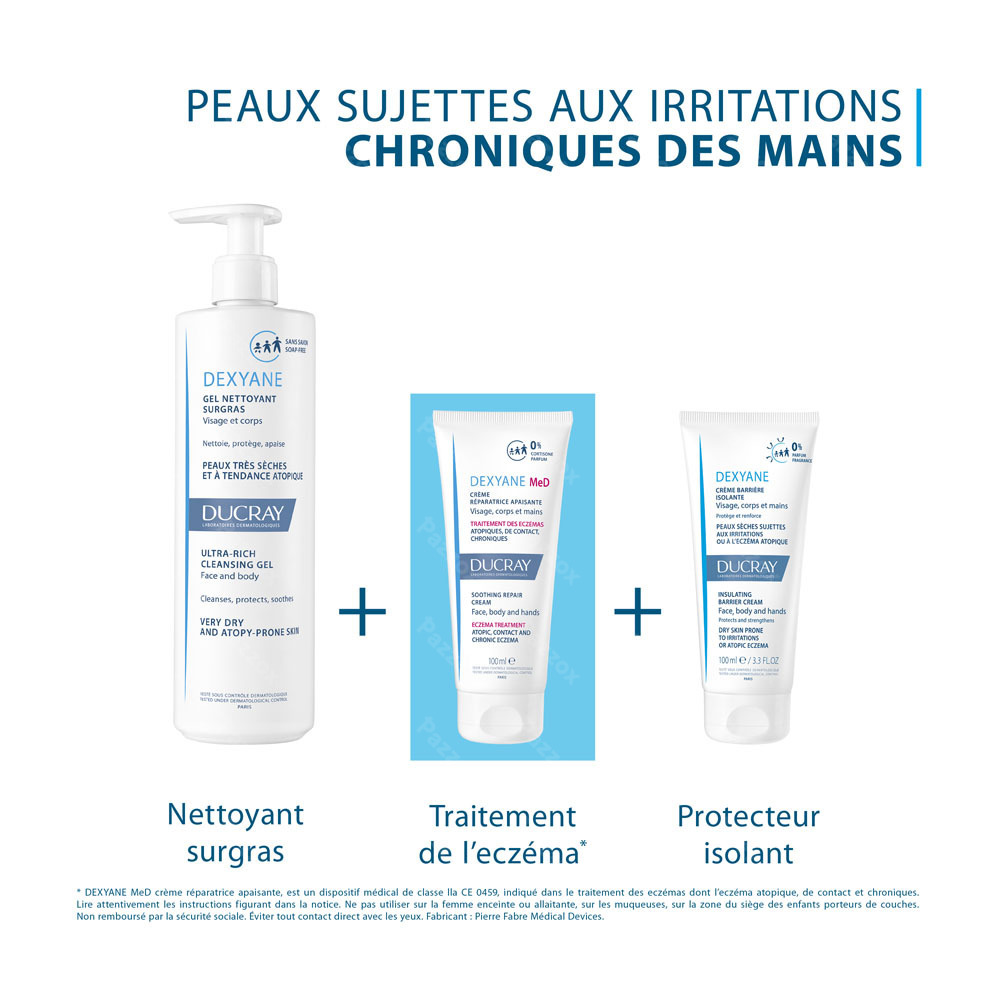 Ducray Dexyane Med Cr Reparatrice Apais. 100ml Nf