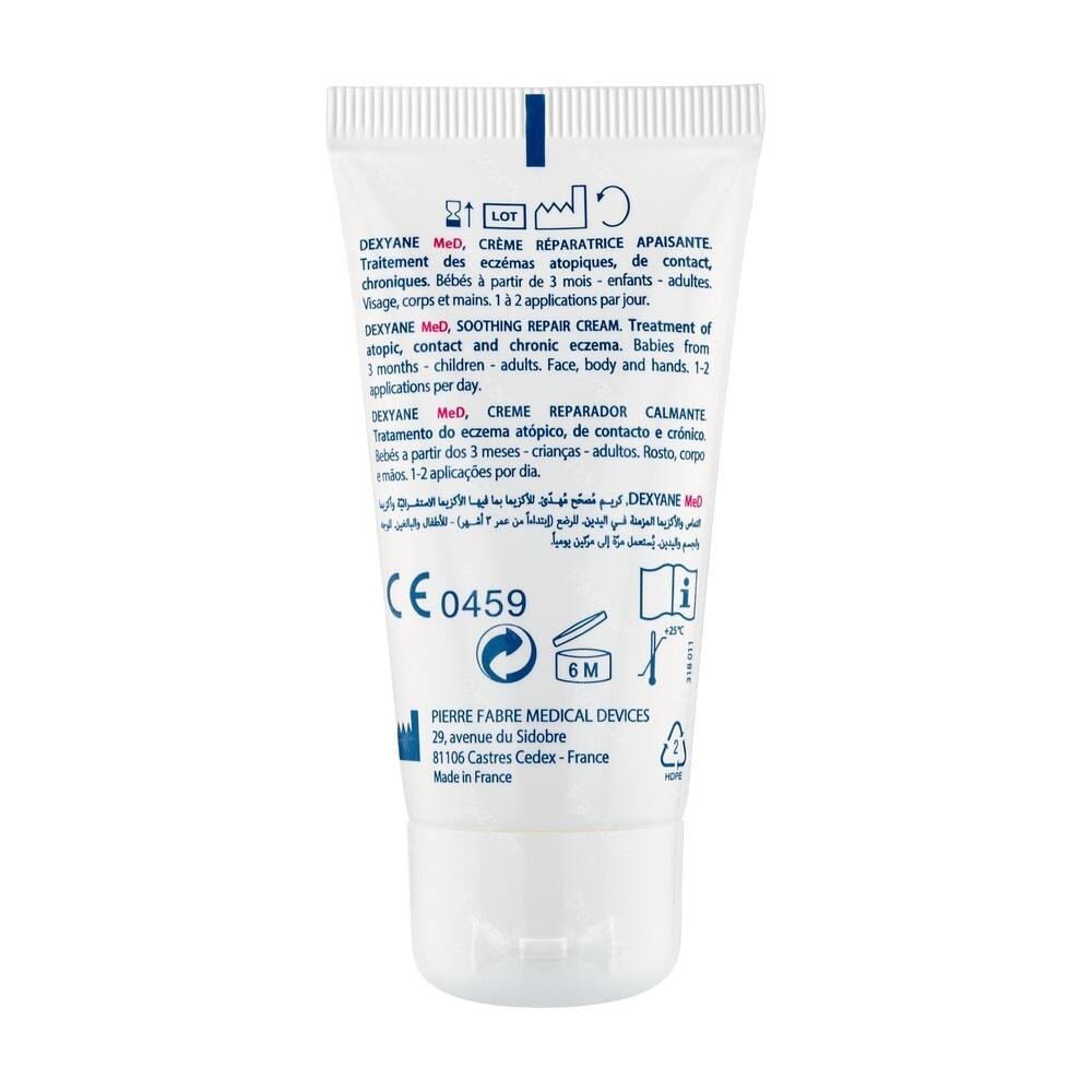 Decray Dexyane Med Crème Réparatrice et Adoucissante 30ml