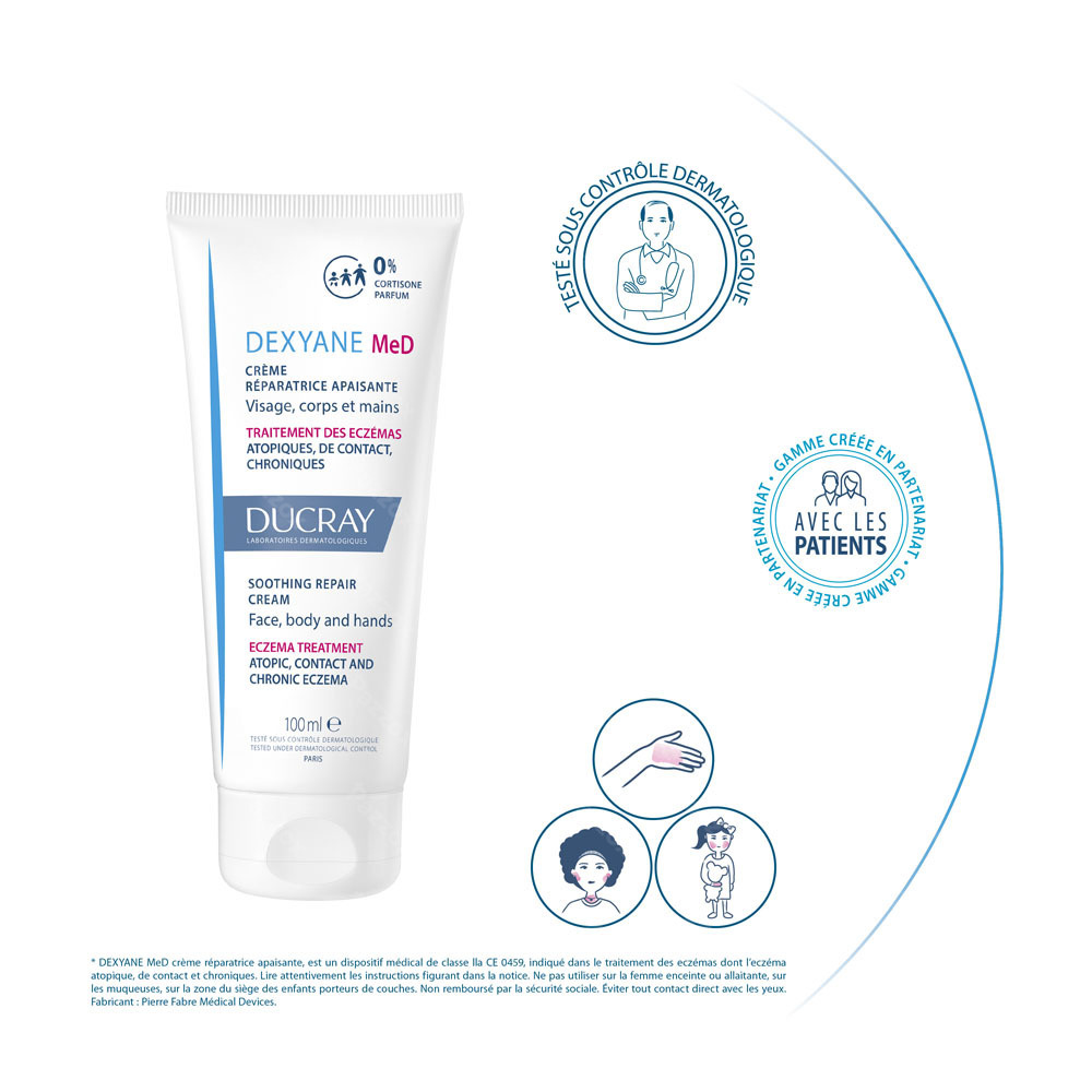 Decray Dexyane Med Crème Réparatrice et Adoucissante 30ml