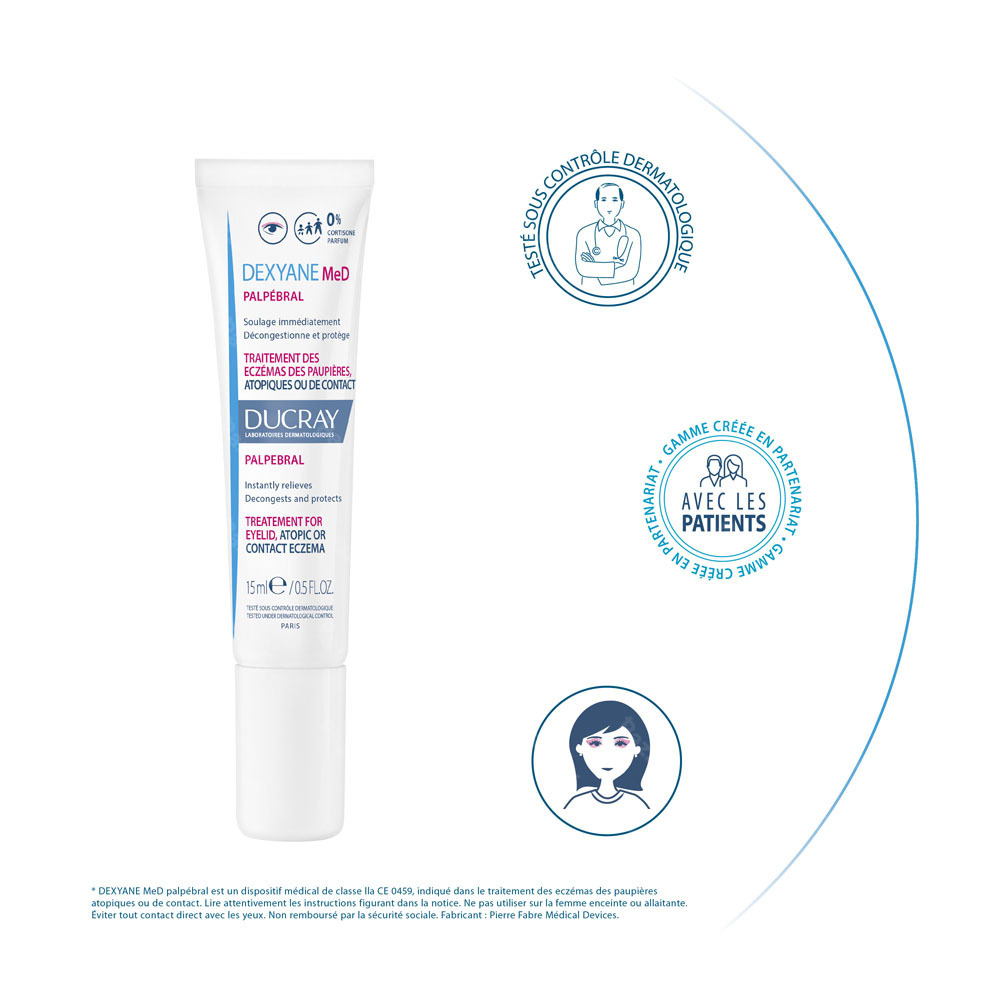 Ducray Dexyane Med Palpebral Crème 15ml