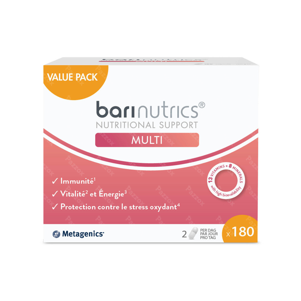 Barinutrics Multi V3 Caps 180