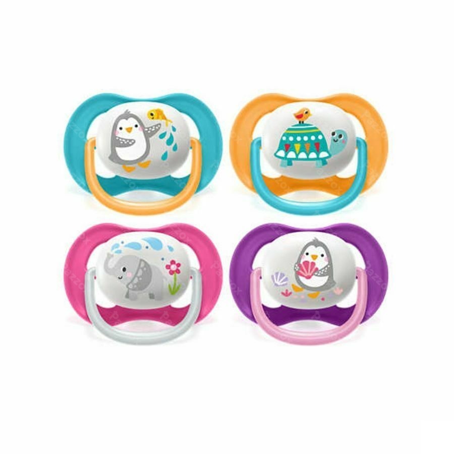Philips Avent Ultra Air Tétine Animal 6-18m Scf080/11 2 Pieces