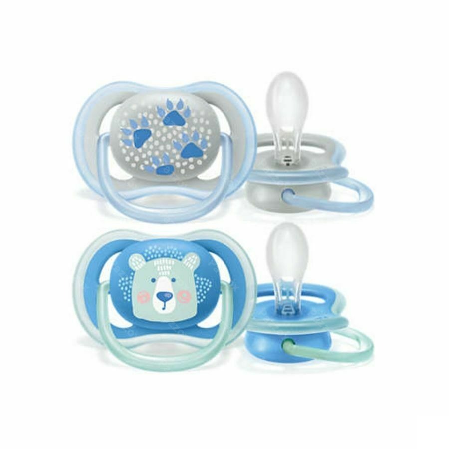 Philips Avent Ultra Air Tetine Boy 6-18m Scf085/03 2 Pieces