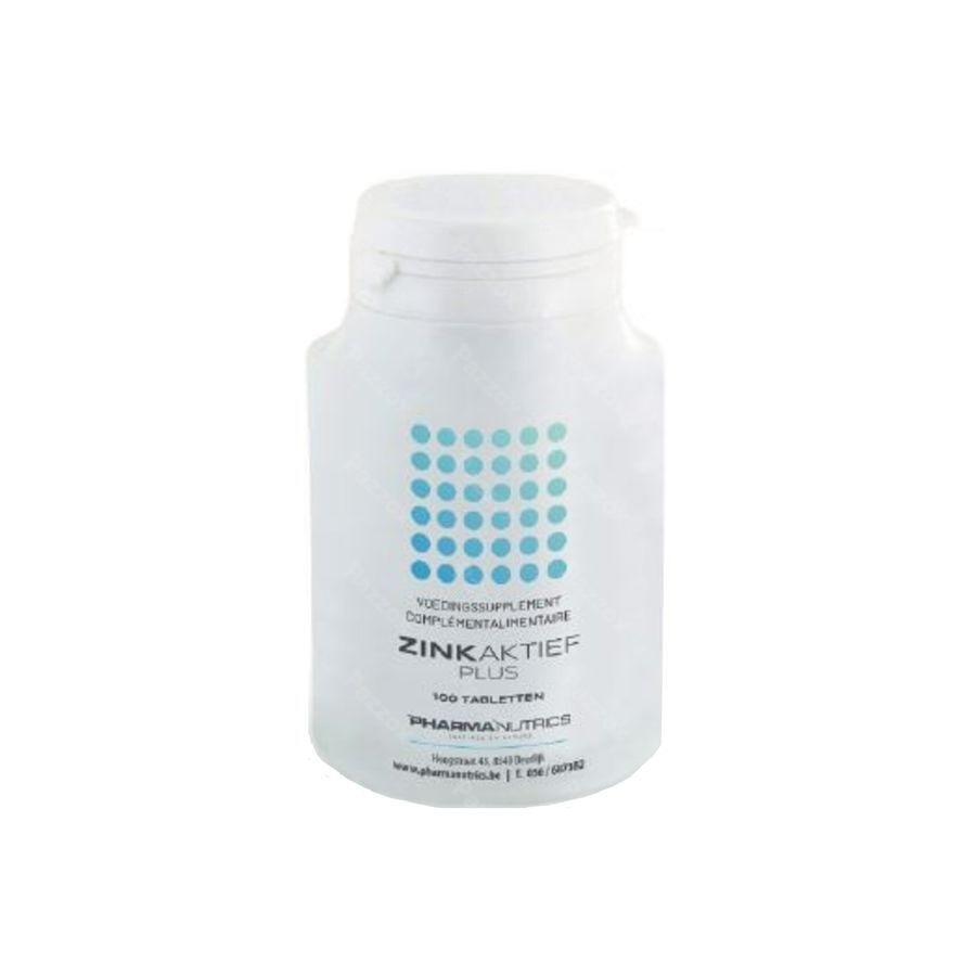 Zinc Active Plus Comp 100 Pharmanutrics
