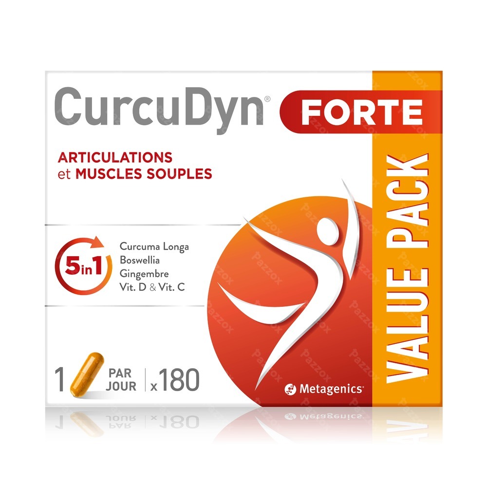 Metagenics Curcudyn Forte 180 Gélules