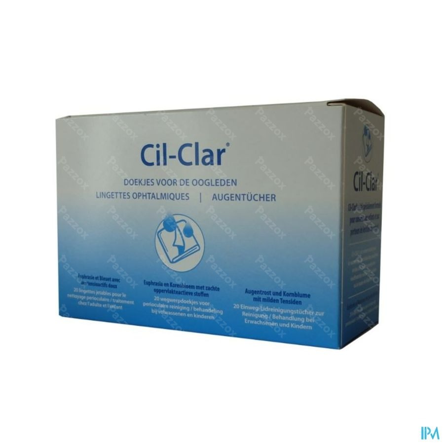 Cil-clar Compresse Paupieres 20