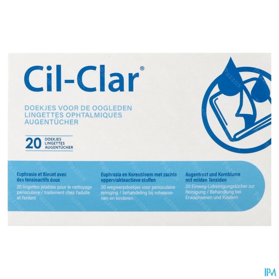 Cil-clar Compresse Paupieres 20
